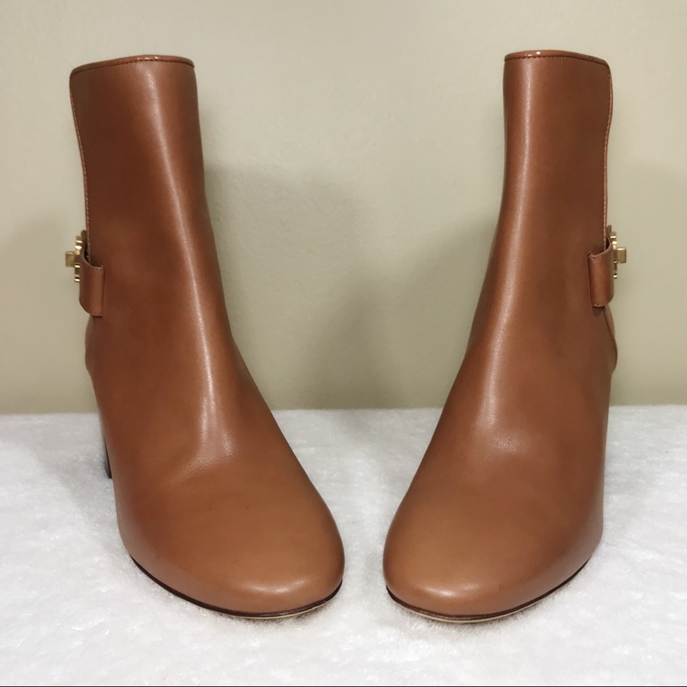⚡️SOLD⚡️Tory Burch Ankle Boots Leather Booties New - Picture 7 of 16